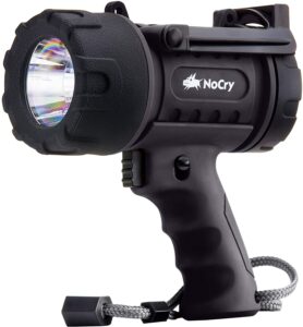 NoCry Waterproof Rechargeable Flash Spotlight