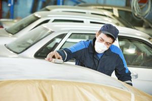 how to sand a car before painting