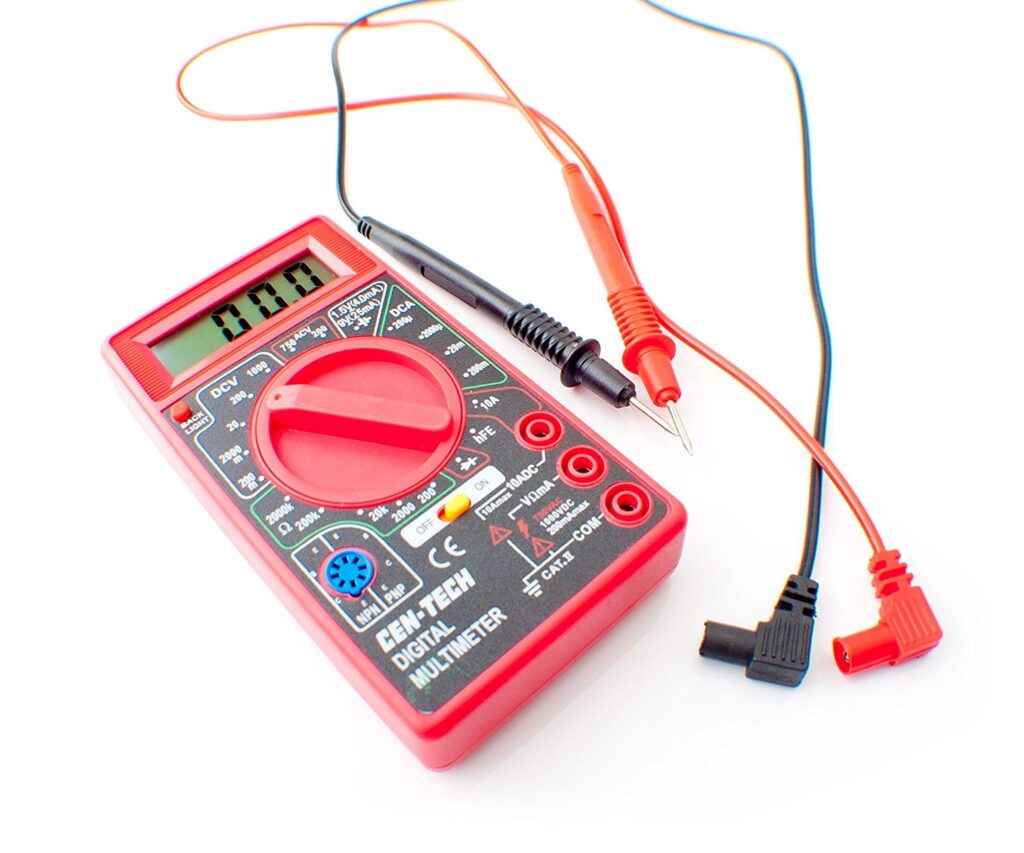 Learn How to Use a CenTech Digital Multimeter to Check Voltage