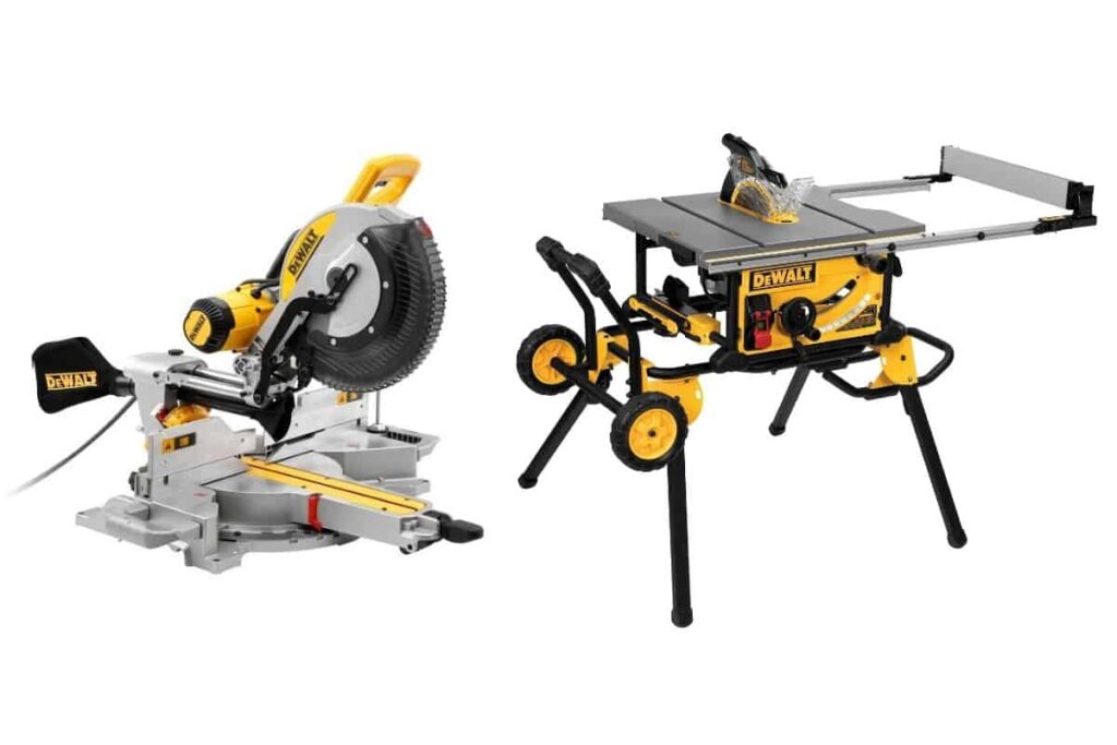 Table Saw Vs Miter Saw Vs Chop Saw