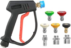 Sooprinse High Pressure Washer Gun